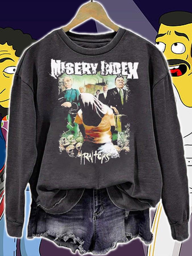 Misery Index Traitors shirt t-shirt