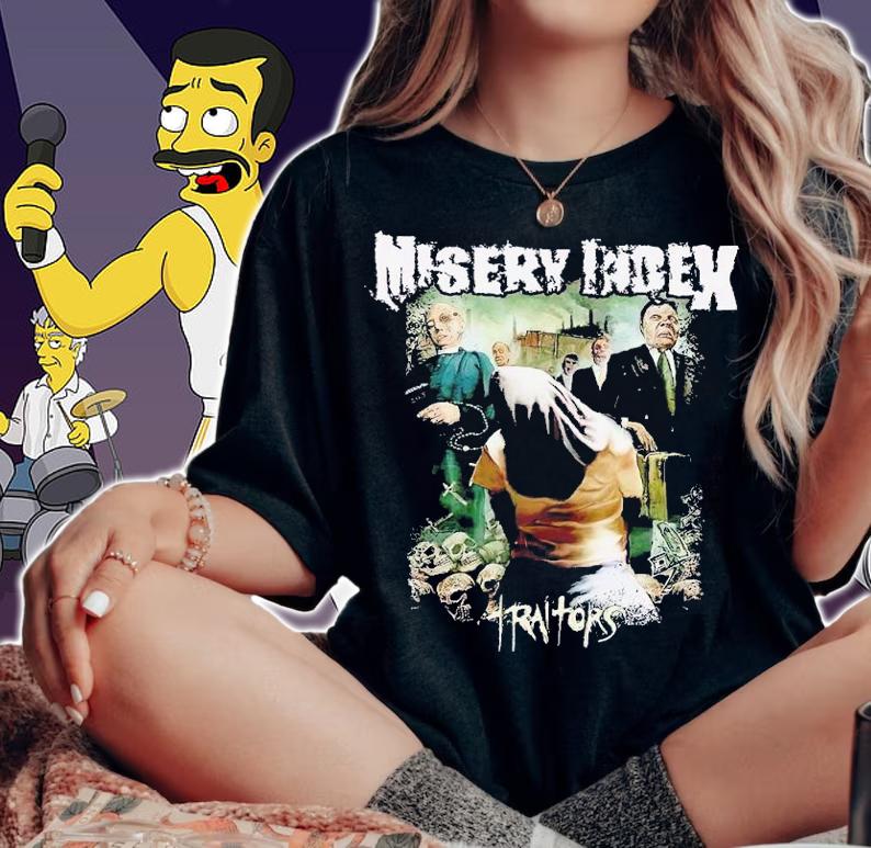 Misery Index Traitors shirt t-shirt