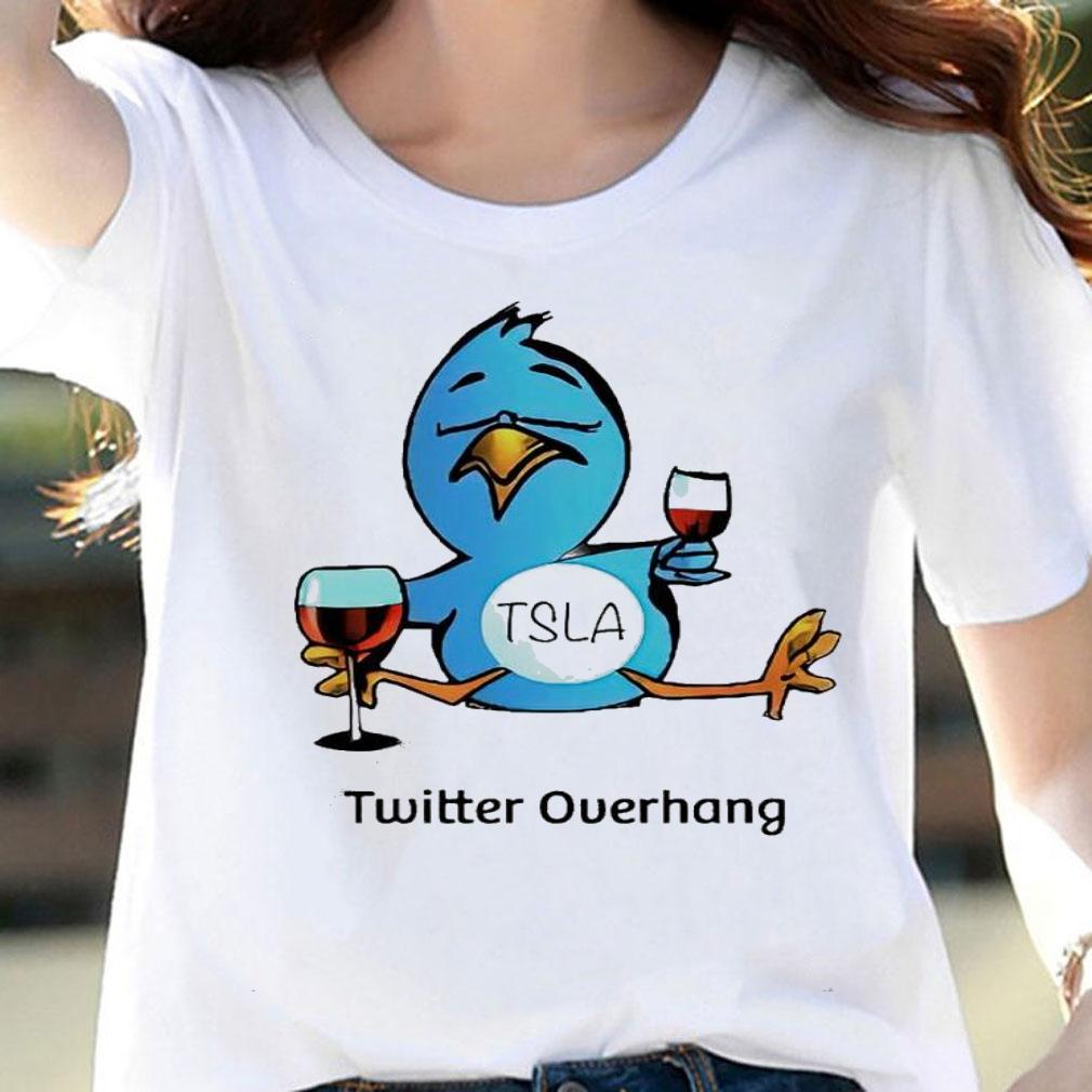Twitter overhang shirt t-shirt