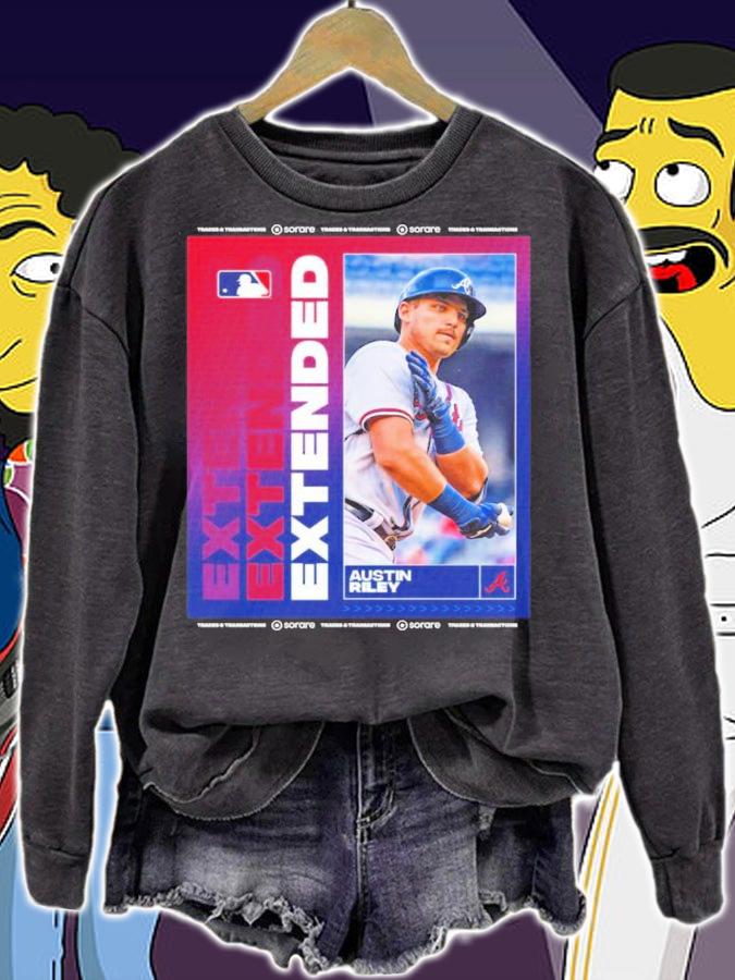 Austin Riley Extended Atlanta Braves Shirt t-shirt sweatshirt