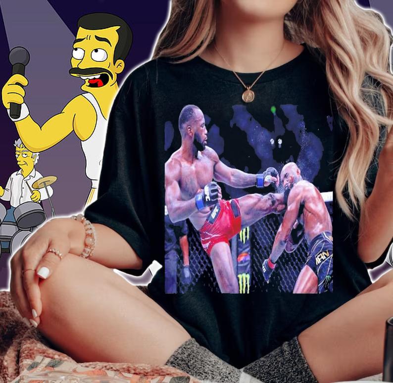 Leon Edwards Knocks Kamaru Usman Out Cold 2022 T-Shirt t-shirt woman shirt