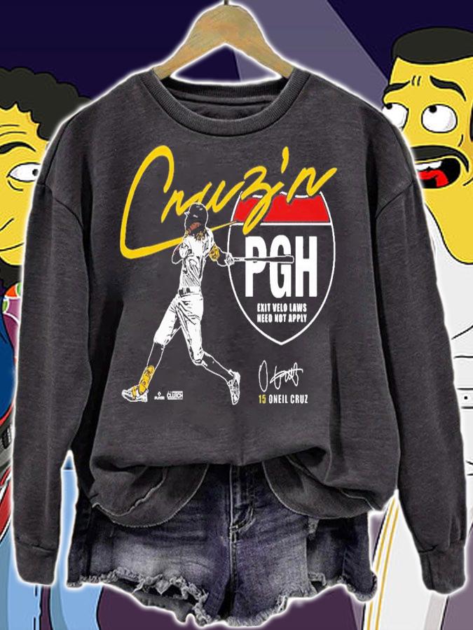Oneil Cruz Exit Velo Laws Need Not Apply T-Shirt t-shirt sweatshirt
