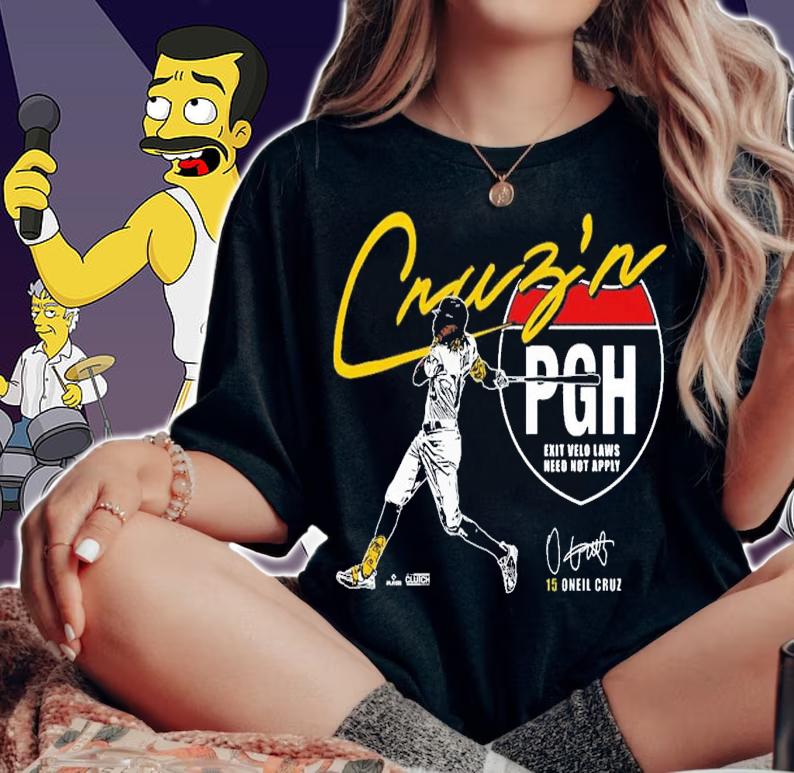 Oneil Cruz Exit Velo Laws Need Not Apply T-Shirt t-shirt woman shirt