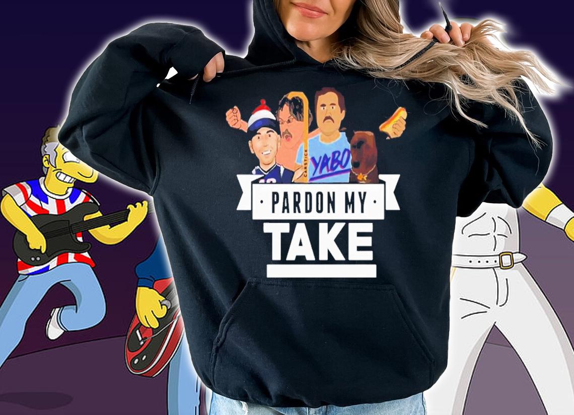 Pardon My Take Harambe T-Shirt t-shirt hoodie