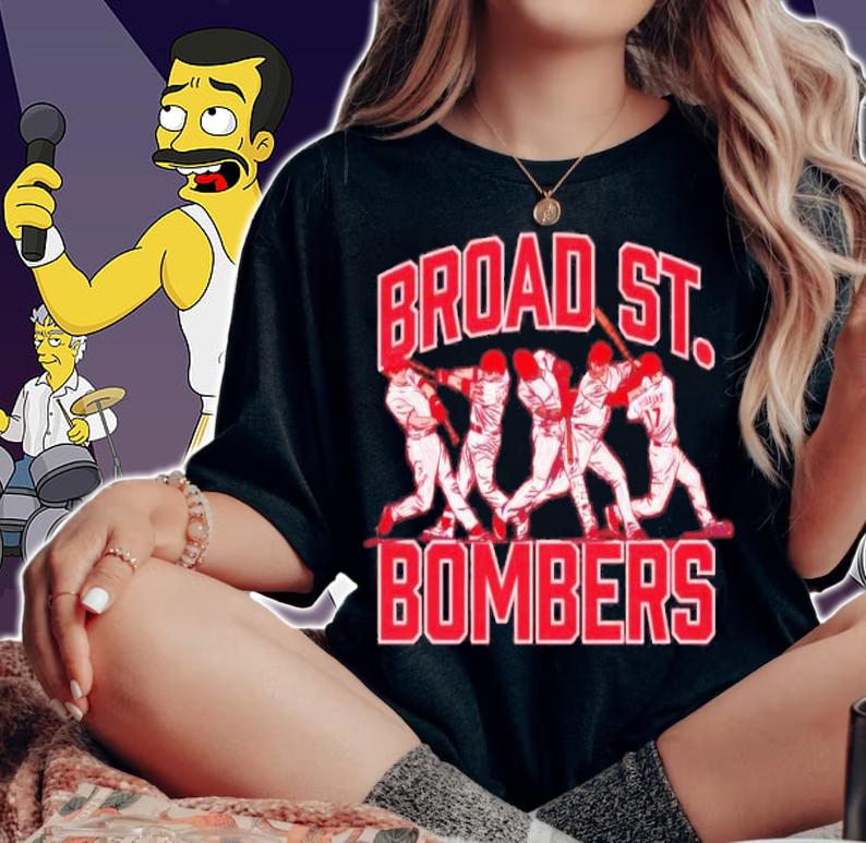 Broad St. Bombers Baseball Shirt t-shirt