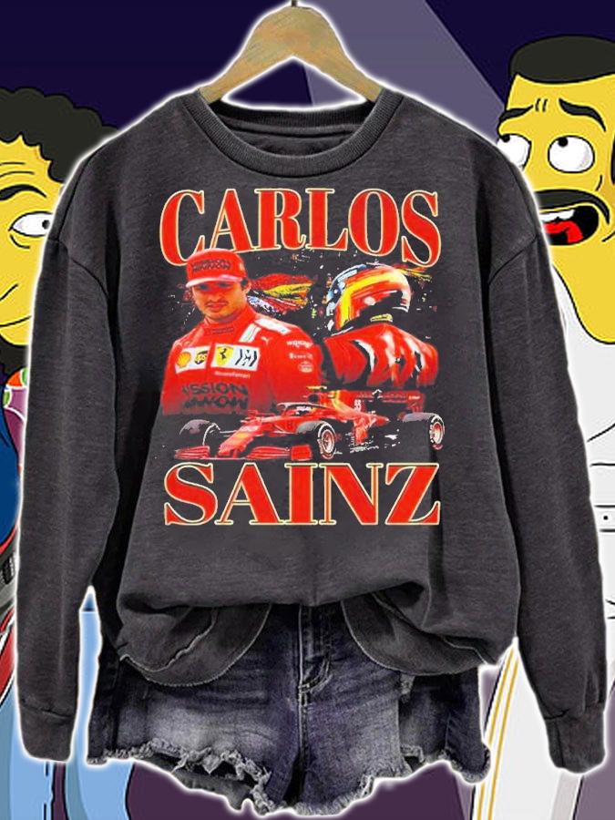 Carlos Sainz Formula 1 Racing Team Ferrari shirt t-shirt sweatshirt