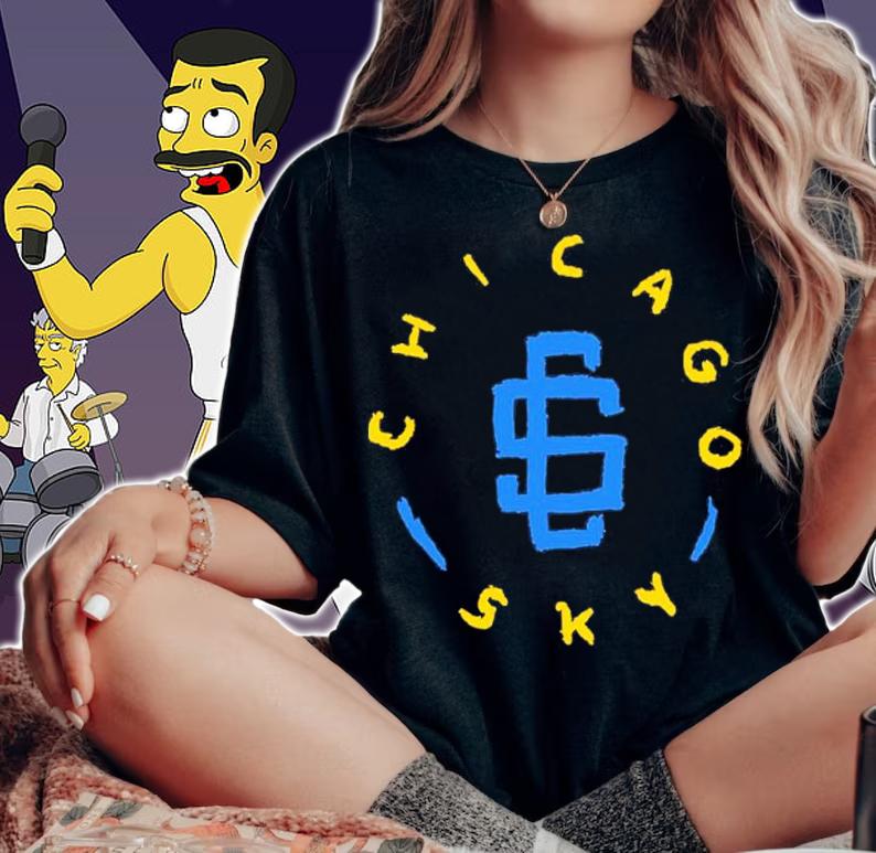 Chicago Sky Logo shirt t-shirt woman shirt