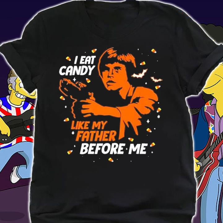 Luke Sky I Eat Candy Funny Star Wars Halloween Shirt t-shirt
