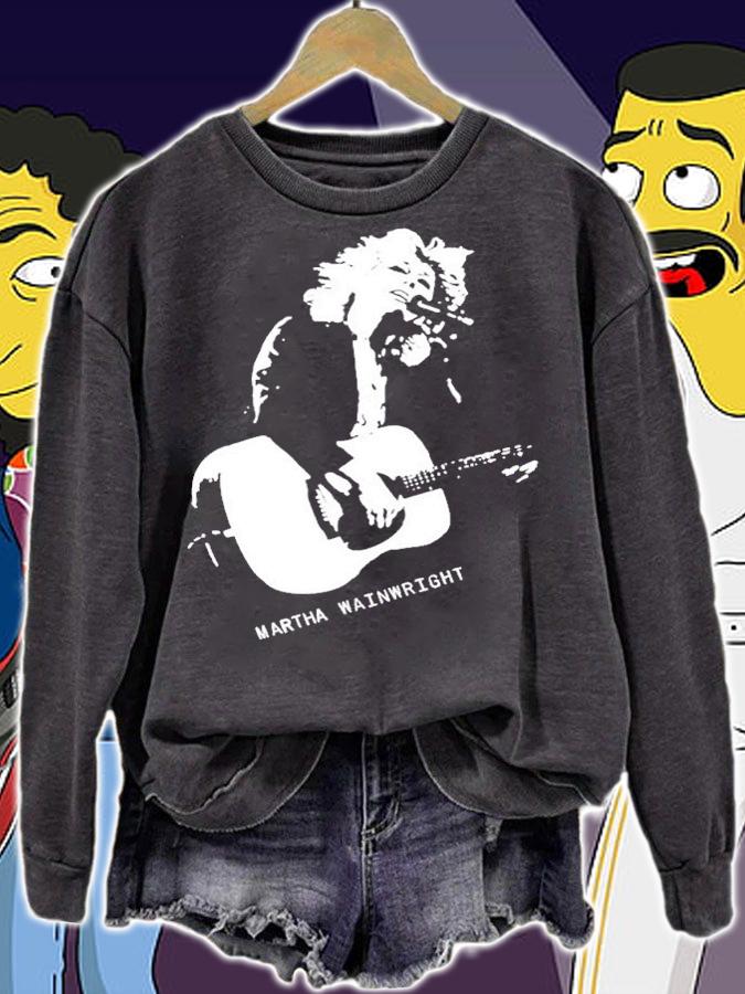 Martha Wainwright Silhouette shirt t-shirt sweatshirt