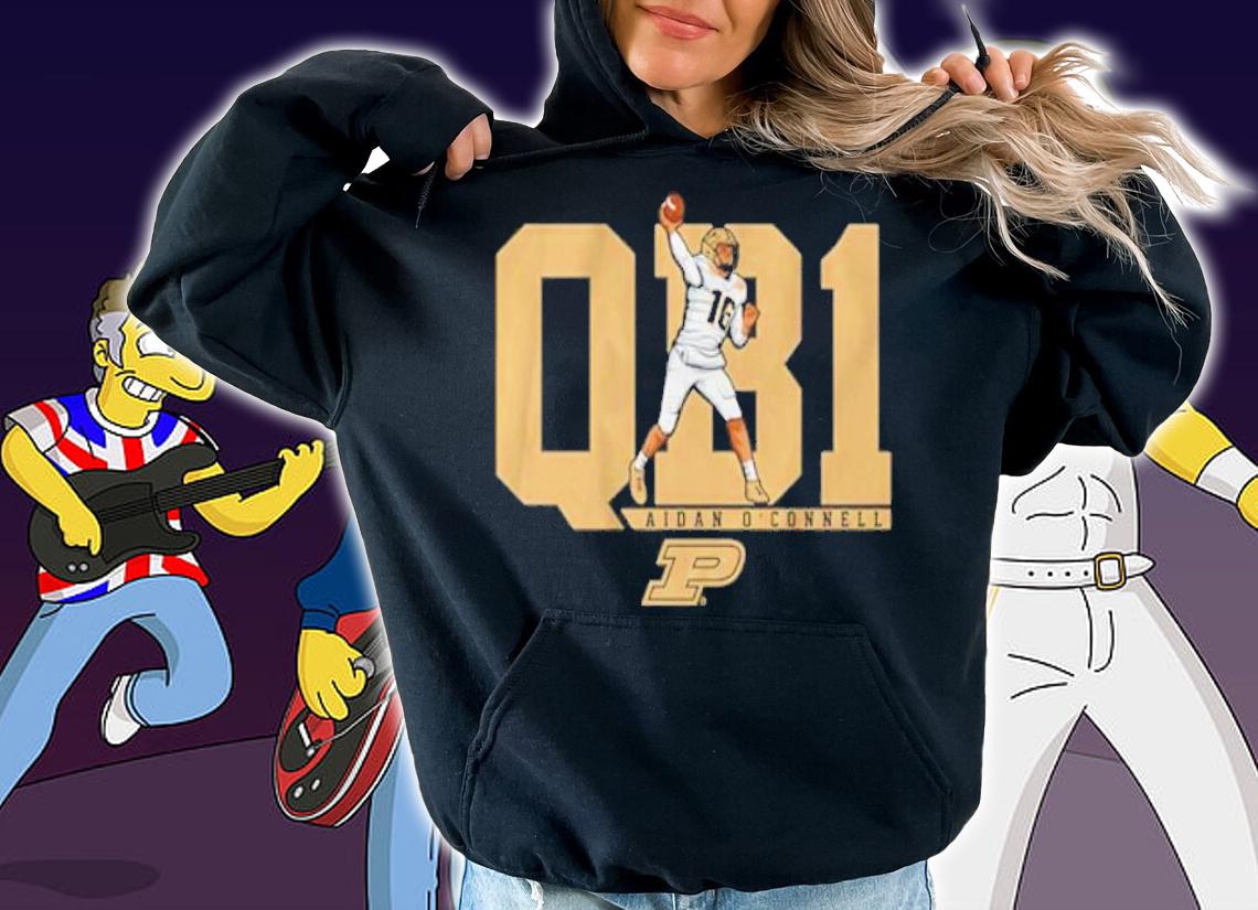 Purdue Football Aidan OConnell shirt t-shirt