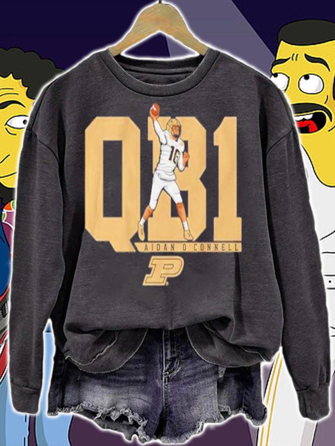 Purdue Football Aidan OConnell shirt t-shirt