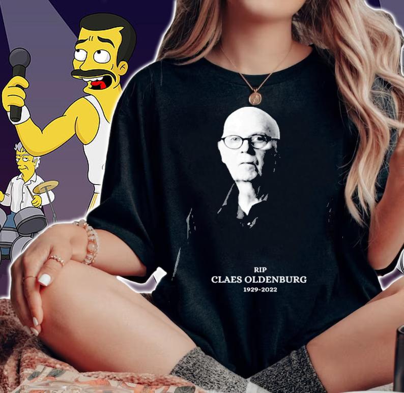 RIP Claes Oldenburg 1929-2022 T-Shirt t-shirt woman shirt