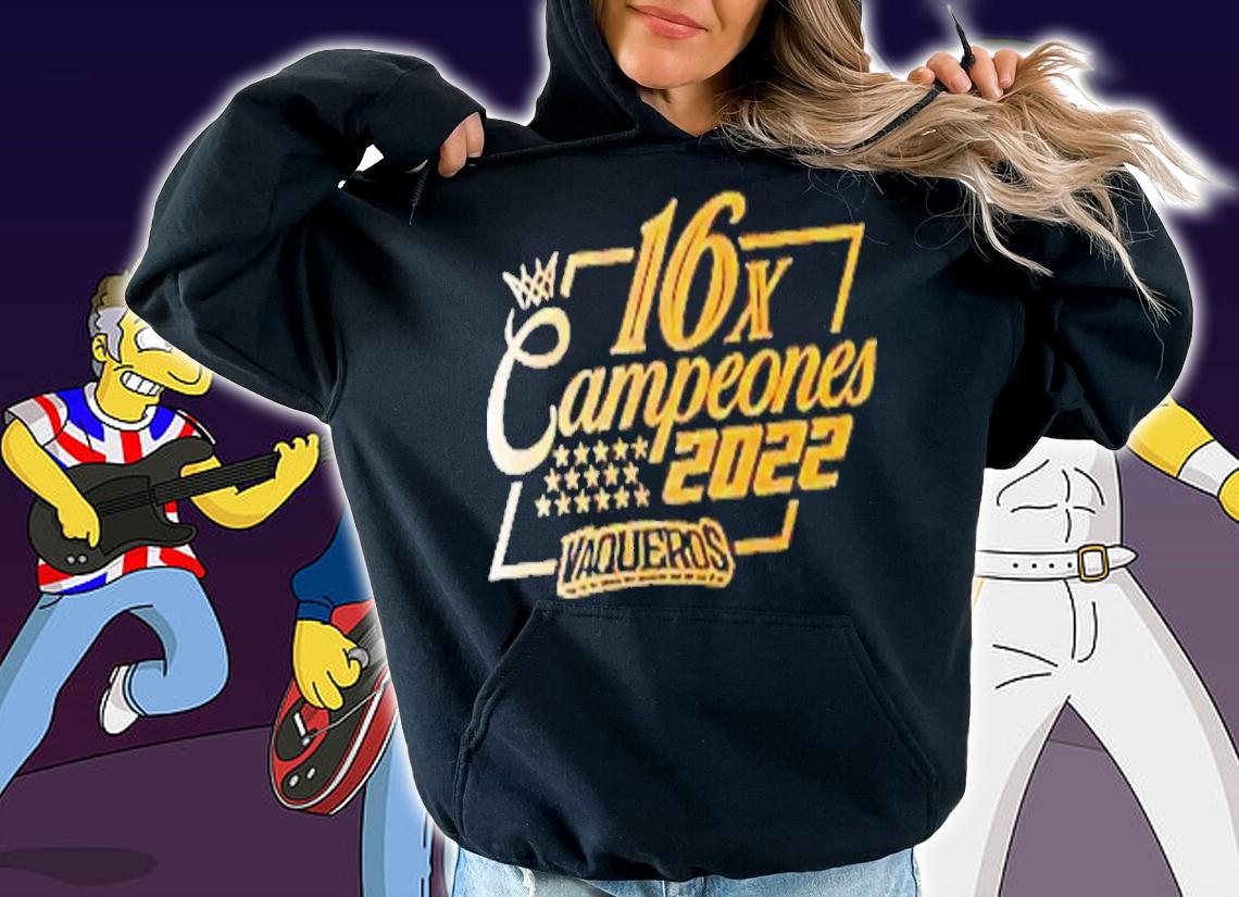 16x Campeones 2022 Vaqueros Shirt t-shirt