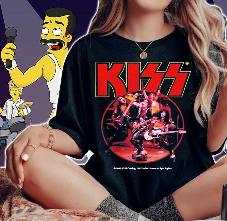 Amazing Stage Kiss Alive Kiss Band Shirt t-shirt