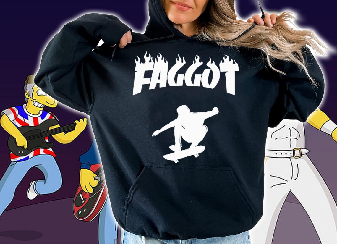Bimbo Faggot Sk8r T-Shirt t-shirt