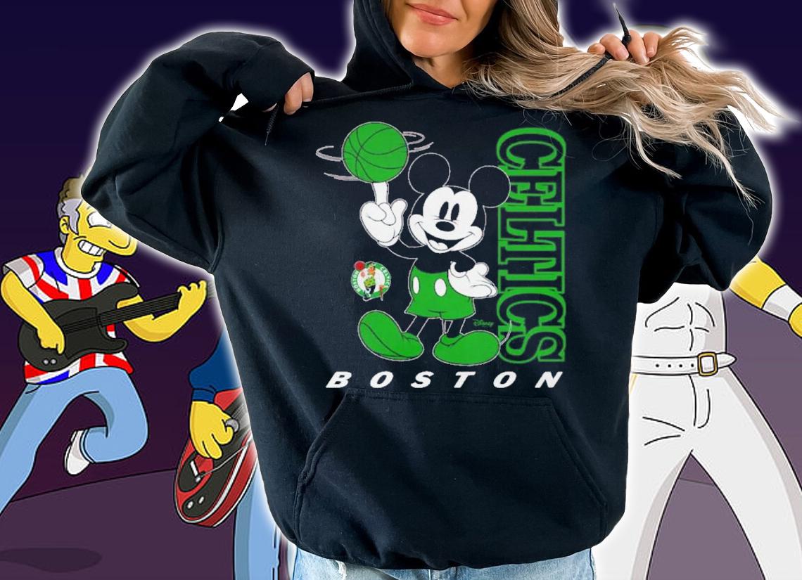 Boston Celtics Junk Food Disney Vintage Mickey Baller Shirt t-shirt