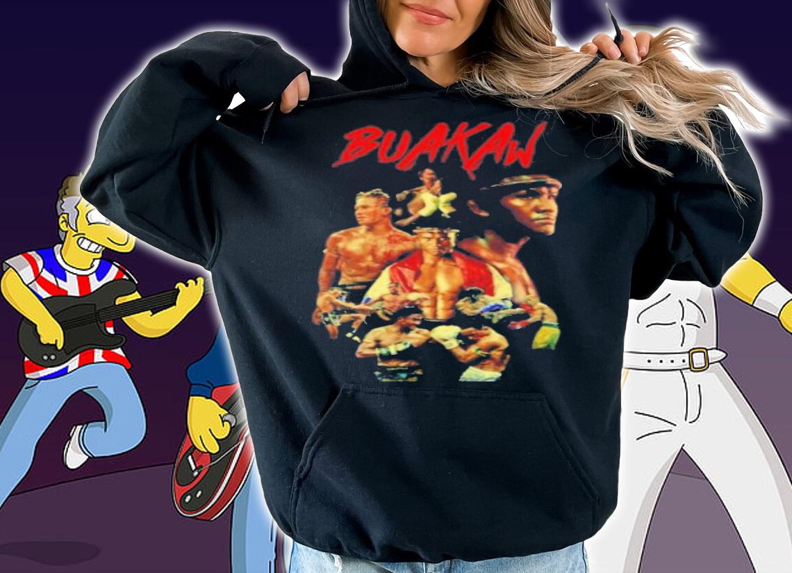Buakaw Muay Thai Legend Tribute Original Boxing T-Shirt t-shirt hoodie