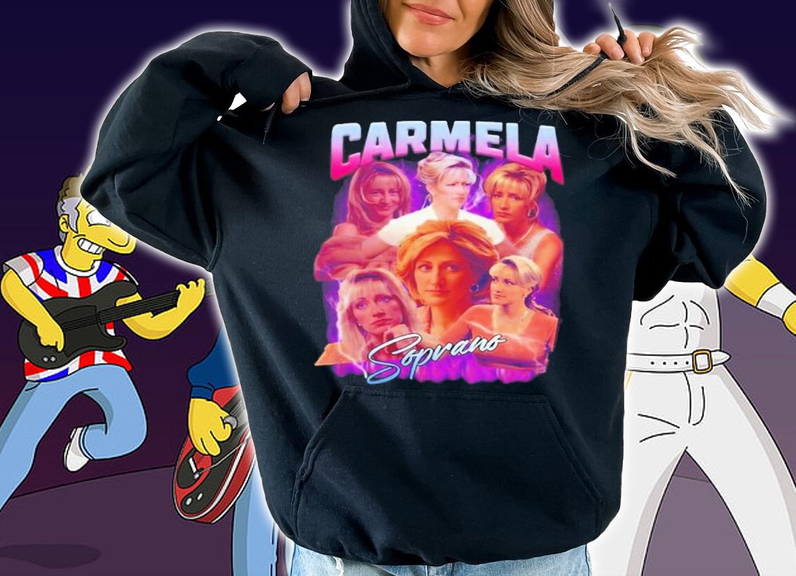 Carmela Soprano Edie Falco Homage Shirt t-shirt