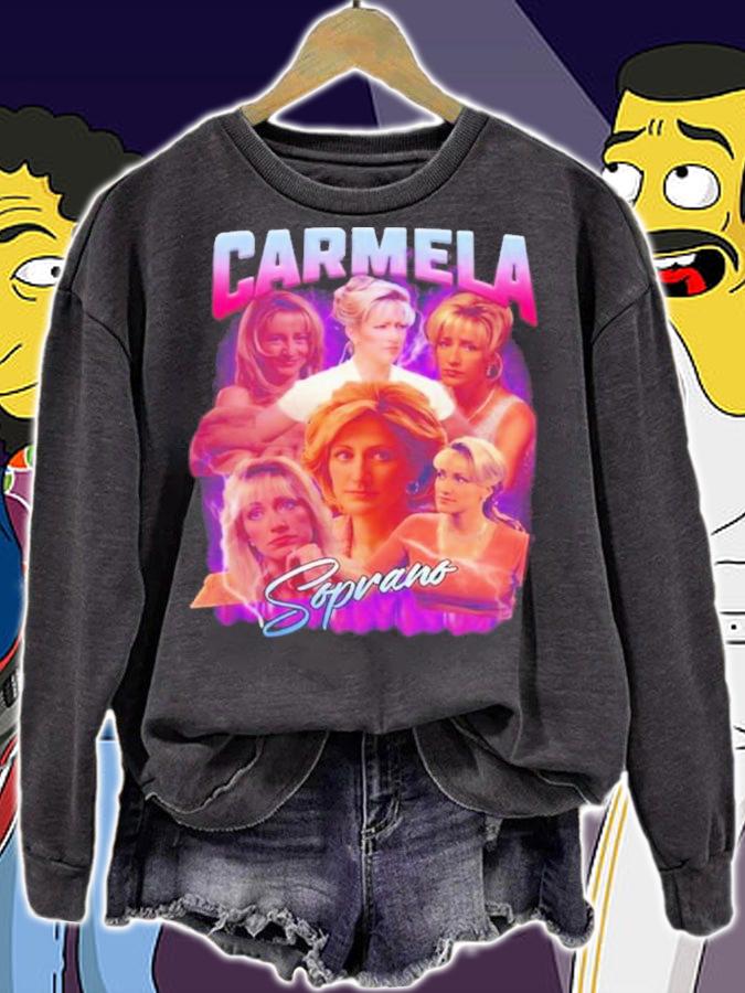 Carmela Soprano Edie Falco Homage Shirt t-shirt