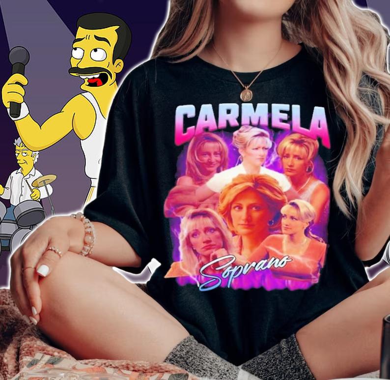 Carmela Soprano Edie Falco Homage Shirt t-shirt