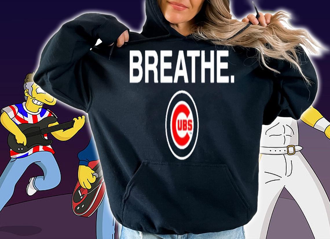 Chicago Cubs Iron Happ Breathe UBS T-Shirt t-shirt