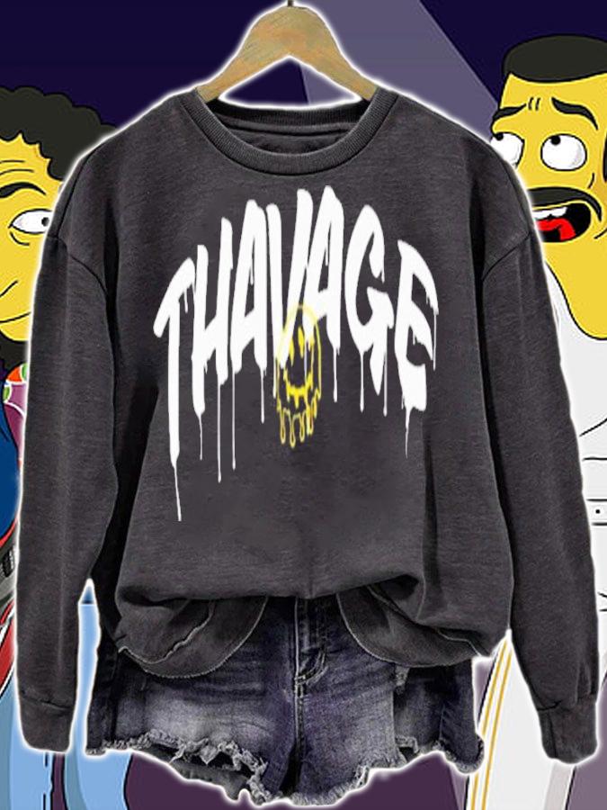 Chris Bumstead Have A Thavage Day T-Shirt t-shirt sweatshirt