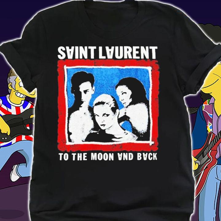 Saint Laurent To The Moon And Back Shirt t-shirt shirt
