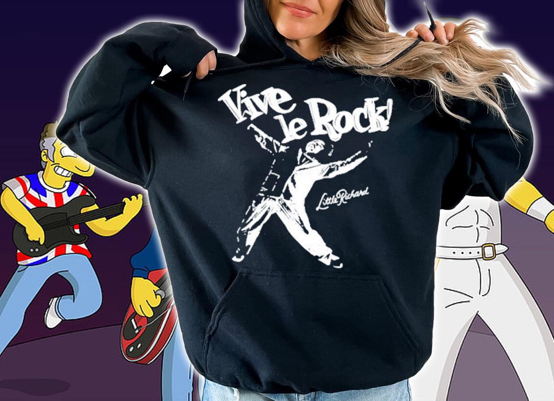 Sid Vicious Vive Le Rock Little Richard Punk Rock 1977 Shirt t-shirt hoodie