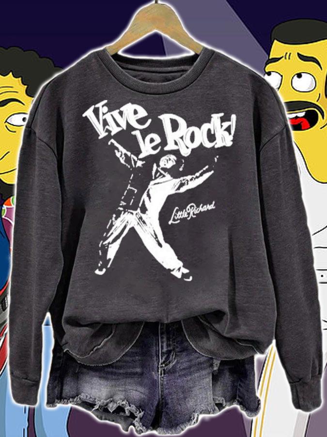 Sid Vicious Vive Le Rock Little Richard Punk Rock 1977 Shirt t-shirt sweatshirt