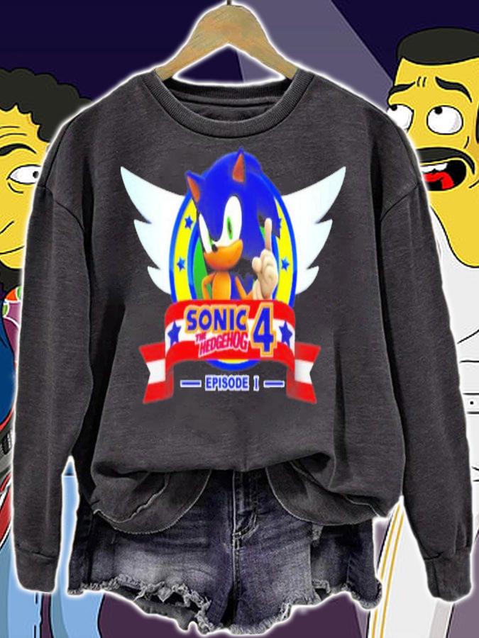 Sondgehog 1 Blue Adventure T-Shirt t-shirt sweatshirt