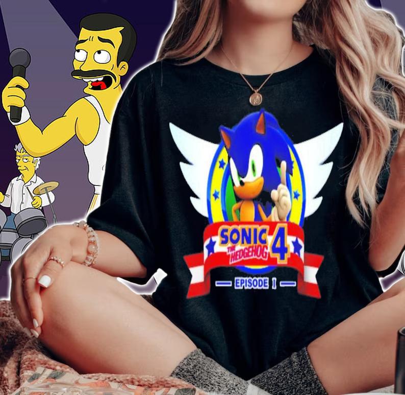 Sondgehog 1 Blue Adventure T-Shirt t-shirt woman shirt
