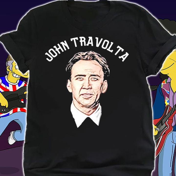 Sports Ed Nicolas Cage As John Travolta shirt t-shirt