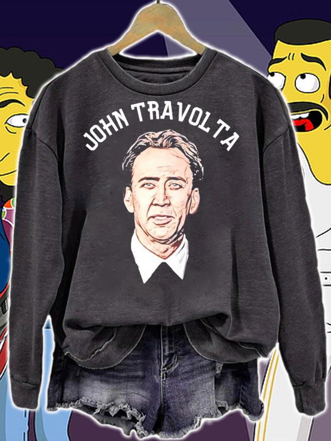 Sports Ed Nicolas Cage As John Travolta shirt t-shirt