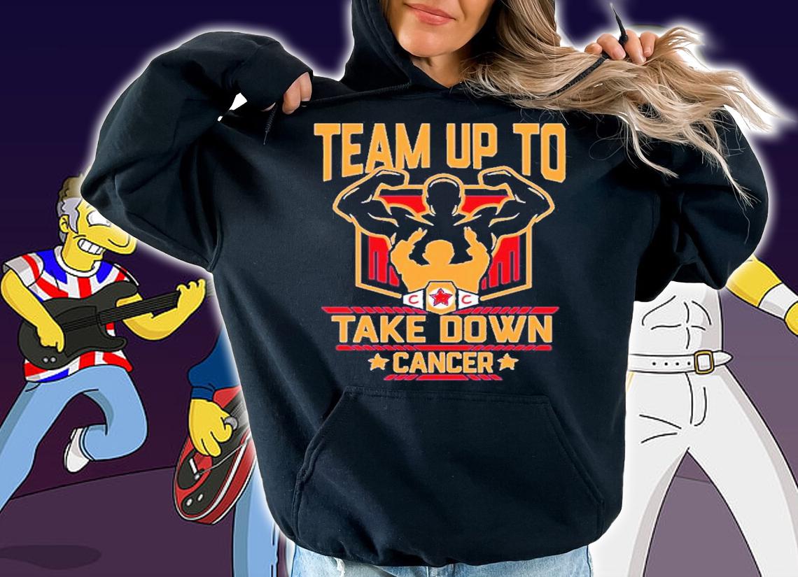 Team Up To Take Down Cancer WWE Connor's Cure Shirt t-shirt