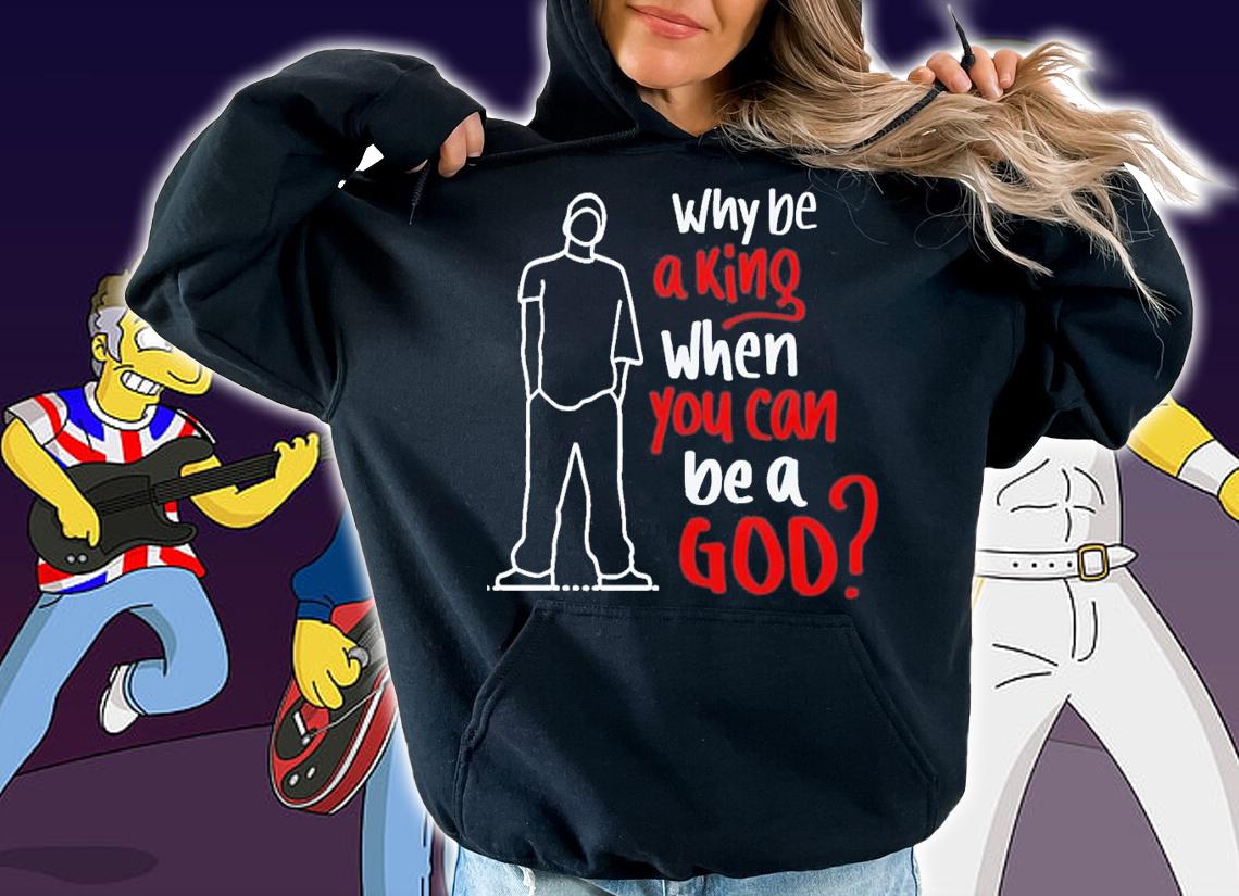 Why Be A King When You Can Be A God Rap God Eminem T-Shirt t-shirt hoodie