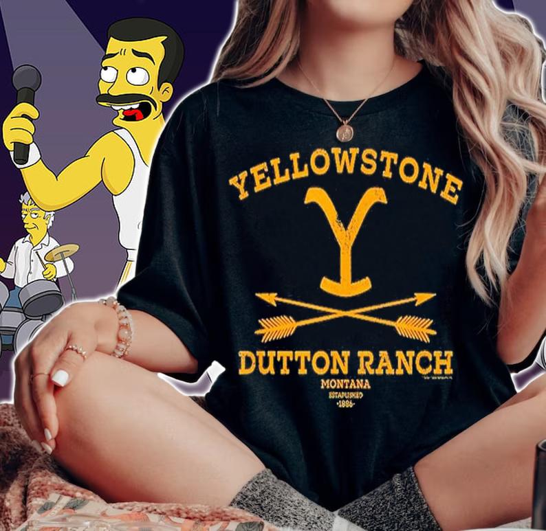 Yellowstone Dutton Ranch Arrows Shirt t-shirt woman shirt