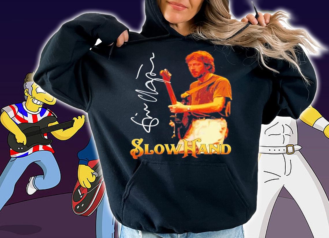 Eric Slow Hand Clapton Signature T-Shirt t-shirt hoodie