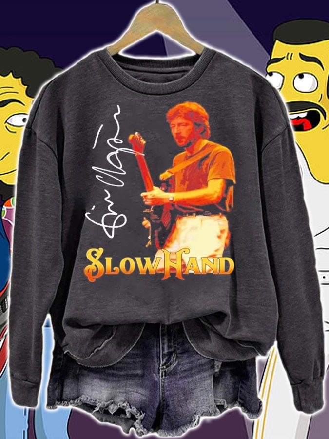 Eric Slow Hand Clapton Signature T-Shirt t-shirt sweatshirt