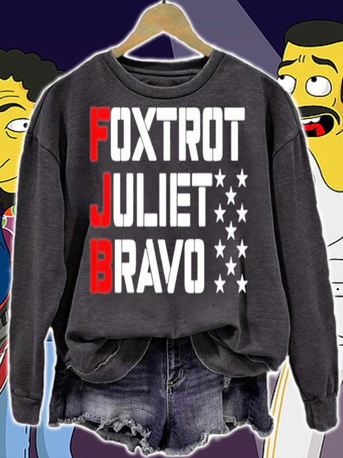 Foxtrot Juliet Bravo Buzz Patterson T-Shirt t-shirt sweatshirt