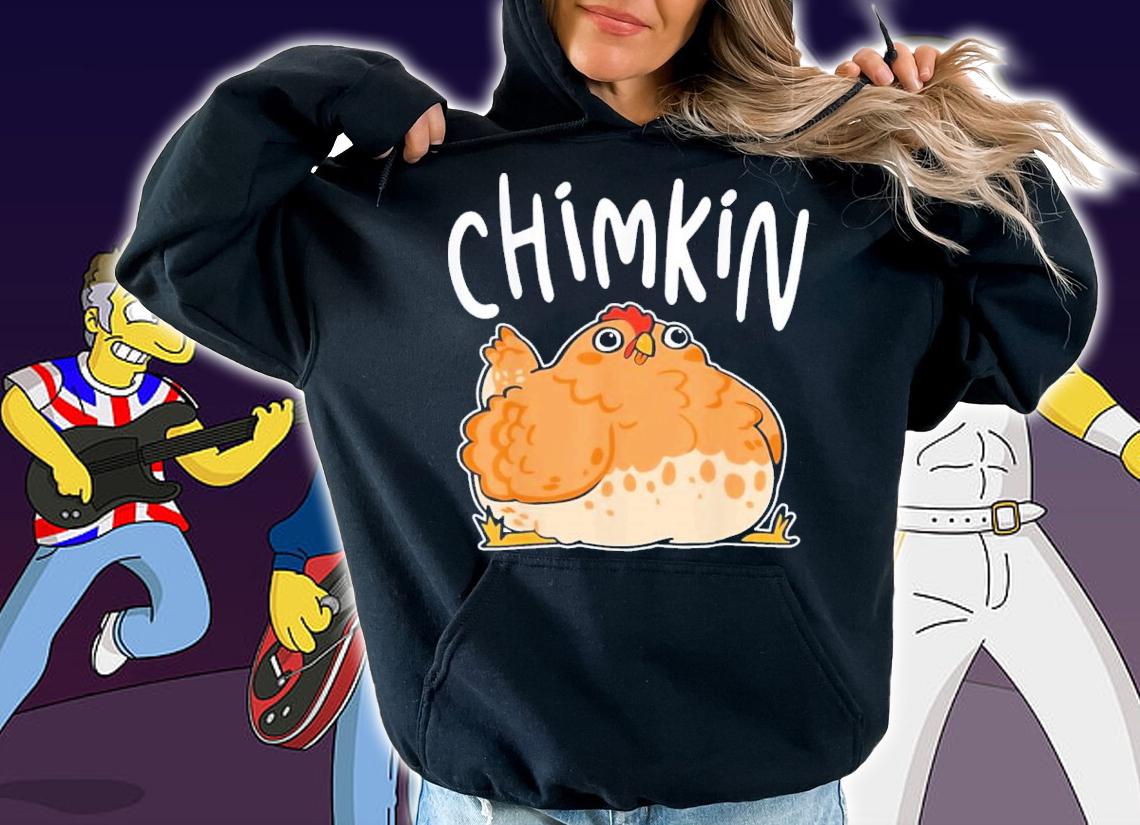 Funny Fat Chicken Chimkin Shirt t-shirt