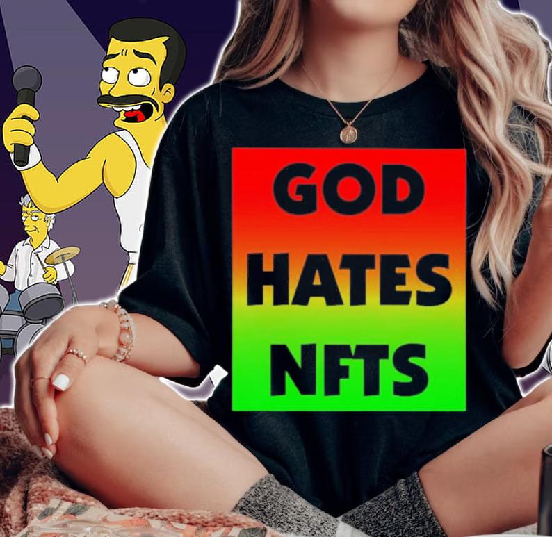 God Hates NFTS Sigmanation Shirt t-shirt