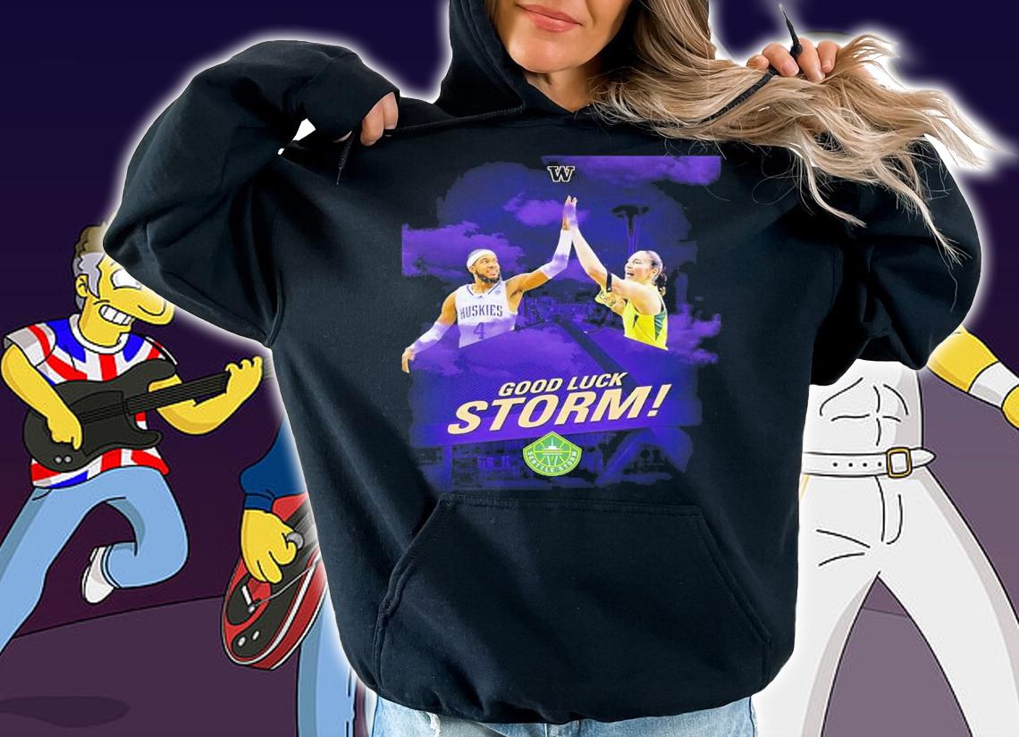 Good Luck Storm Seattle Storm In The Playoffs Shirt t-shirt