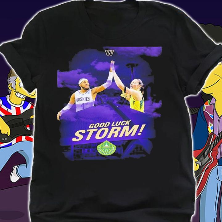 Good Luck Storm Seattle Storm In The Playoffs Shirt t-shirt