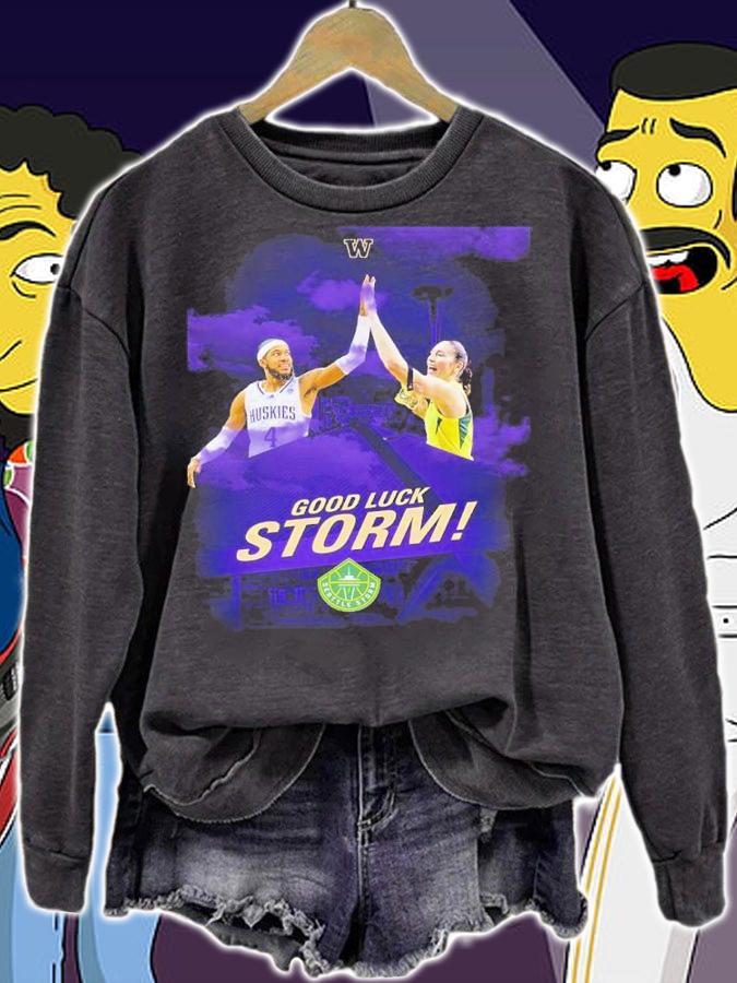 Good Luck Storm Seattle Storm In The Playoffs Shirt t-shirt