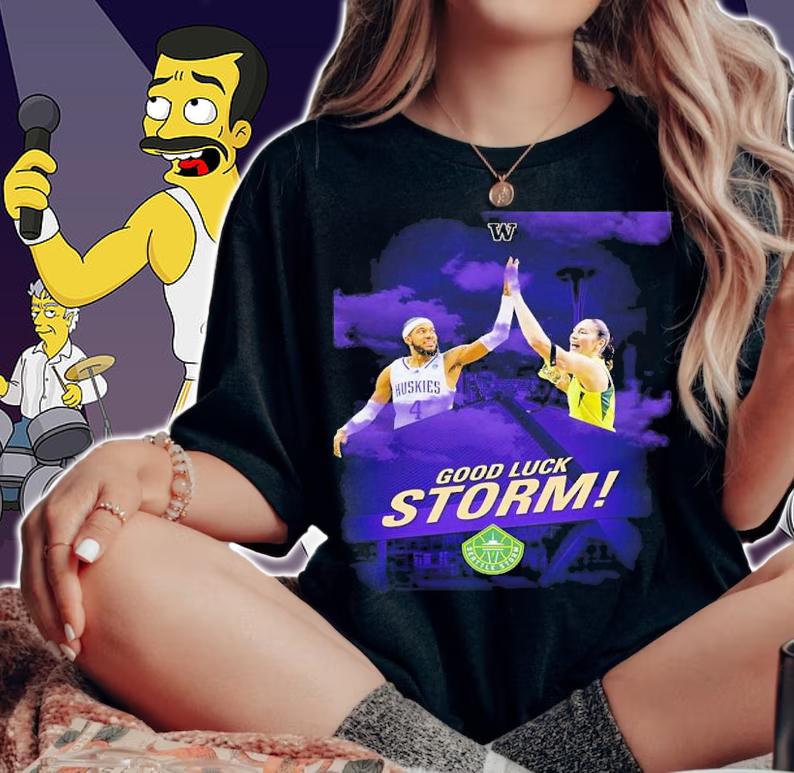 Good Luck Storm Seattle Storm In The Playoffs Shirt t-shirt