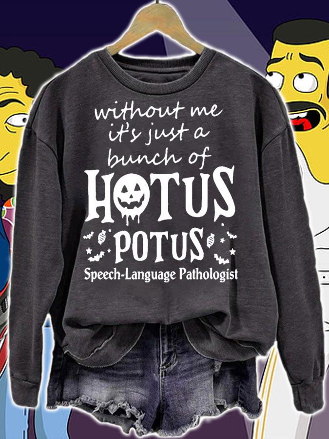 Halloween Speech Language Pathology Hocus Pocus T-Shirt t-shirt