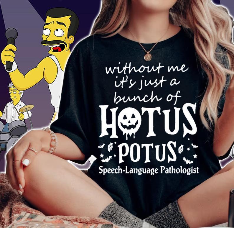 Halloween Speech Language Pathology Hocus Pocus T-Shirt t-shirt