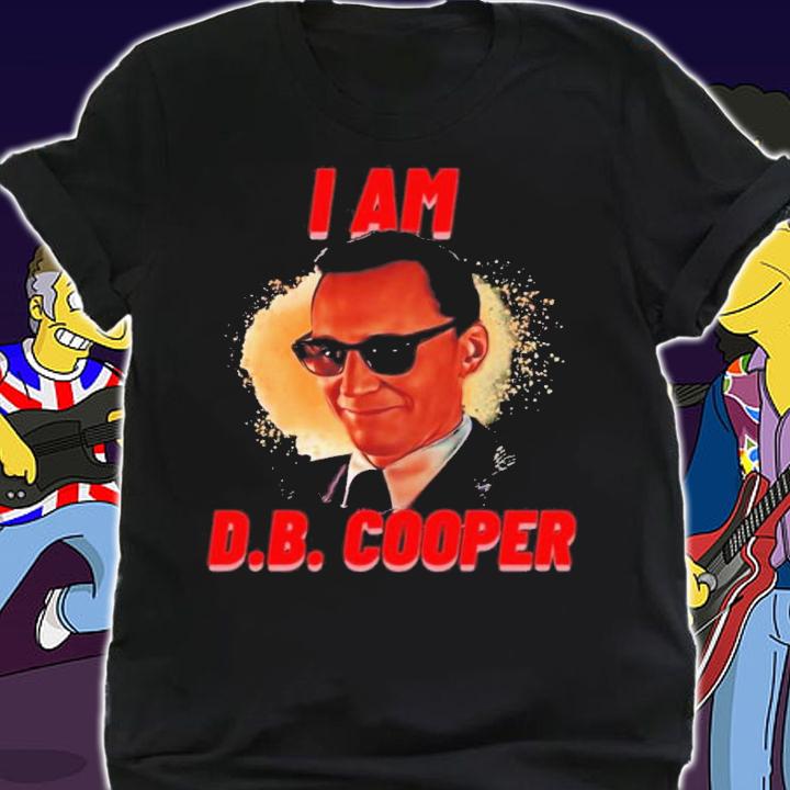 I Am DB Cooper Loki Web Series Red Shirt t-shirt shirt