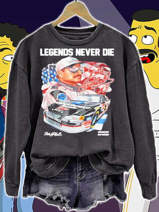 Legend Never Die Dales Earnhardts Signatures Shirt t-shirt