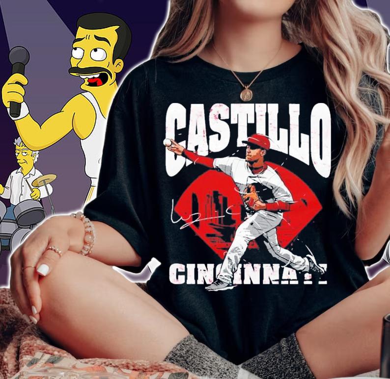 MLB Luis Castillo Field T-Shirt t-shirt woman shirt